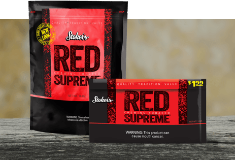 Stoker's Red Supreme 3-ounce Pouch